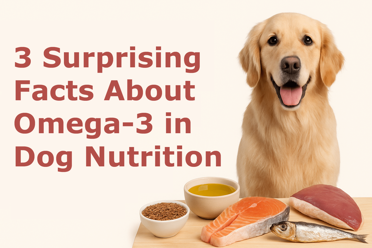 omega 3 in dog nutrition